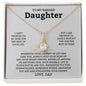 To My Badass Daughter | Alluring Beauty necklace