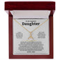 To My Badass Daughter | Alluring Beauty necklace