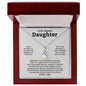 To My Badass Daughter | Alluring Beauty necklace